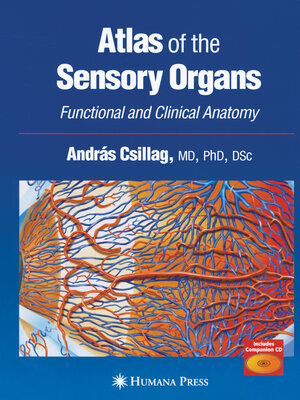 cover image of Atlas of the Sensory Organs